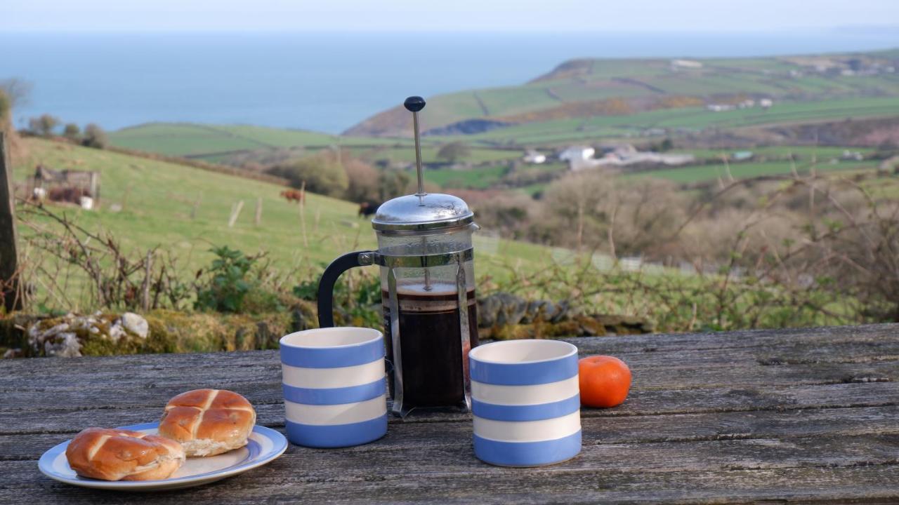 Polrunny Farm Seaberry Cottage With A Sea View And Log Burner Boscastle Exterior photo