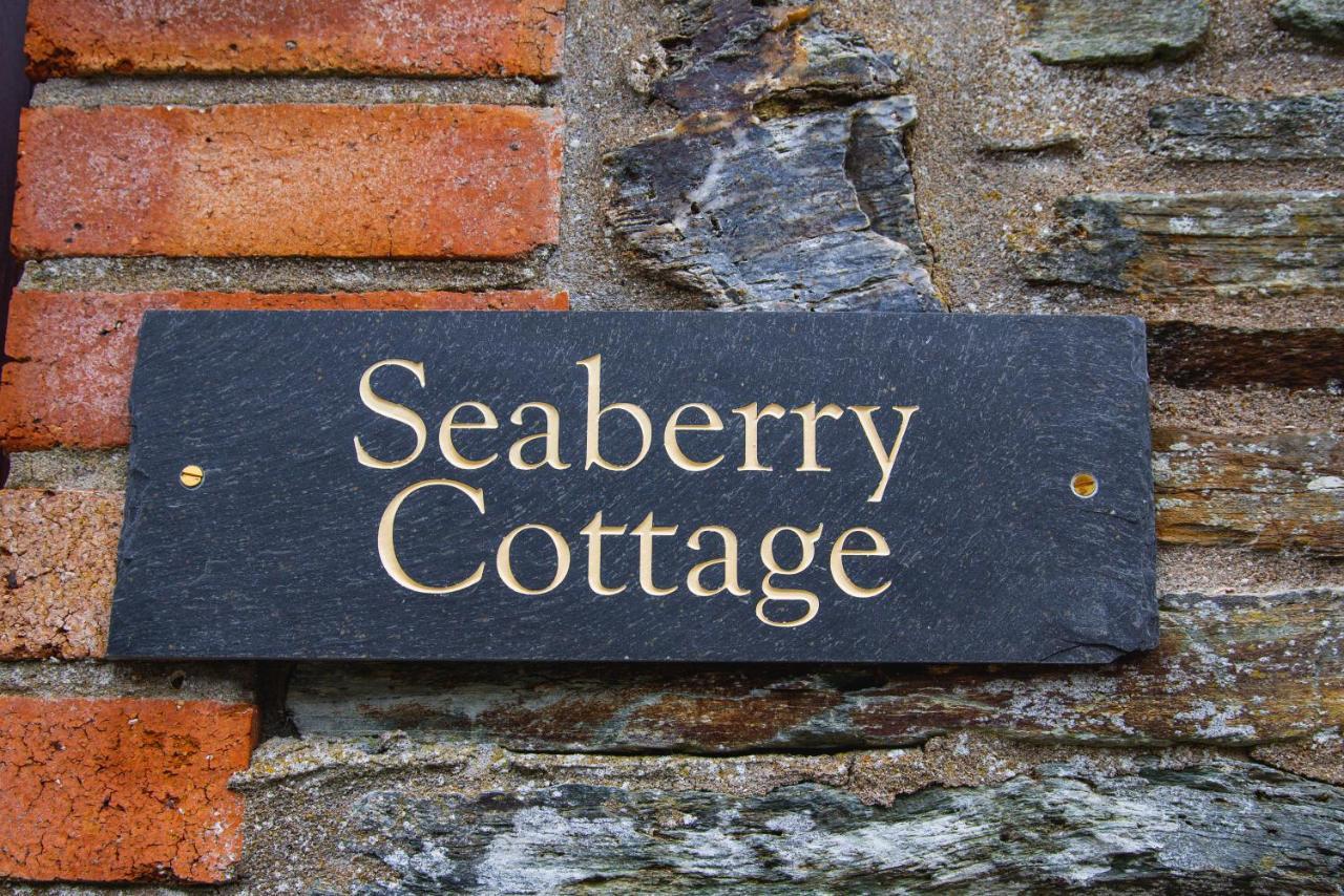 Polrunny Farm Seaberry Cottage With A Sea View And Log Burner Boscastle Exterior photo