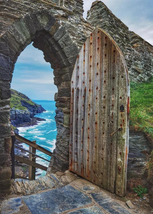 Polrunny Farm Seaberry Cottage With A Sea View And Log Burner Boscastle Exterior photo