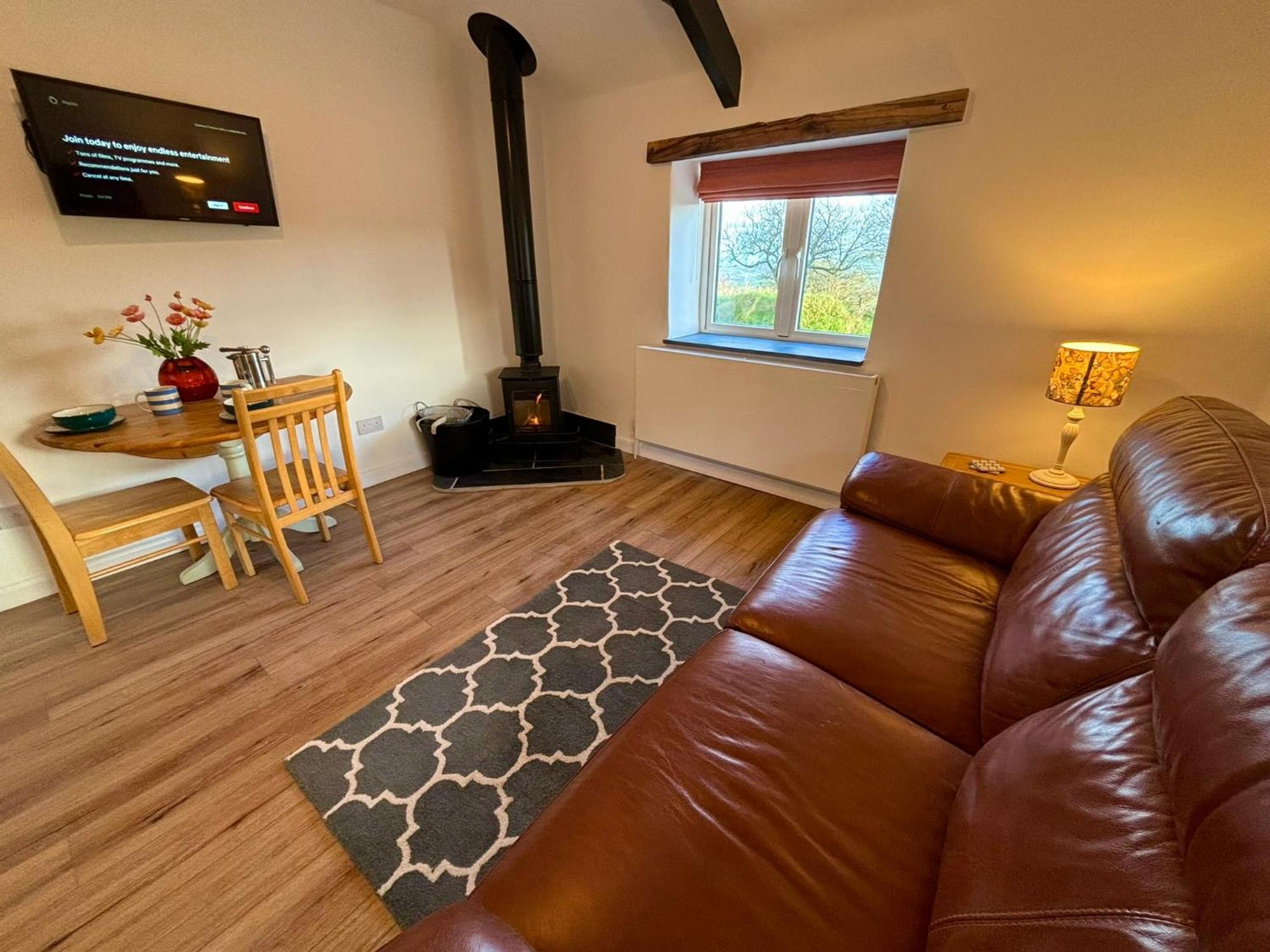 Polrunny Farm Seaberry Cottage With A Sea View And Log Burner Boscastle Exterior photo