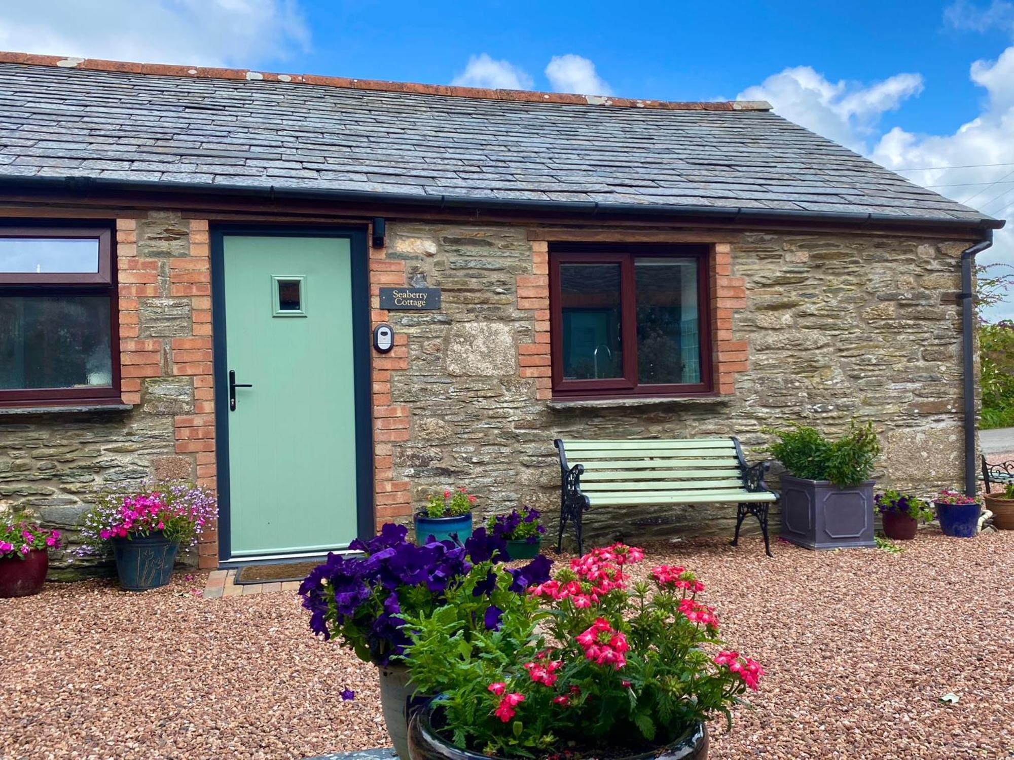 Polrunny Farm Seaberry Cottage With A Sea View And Log Burner Boscastle Exterior photo